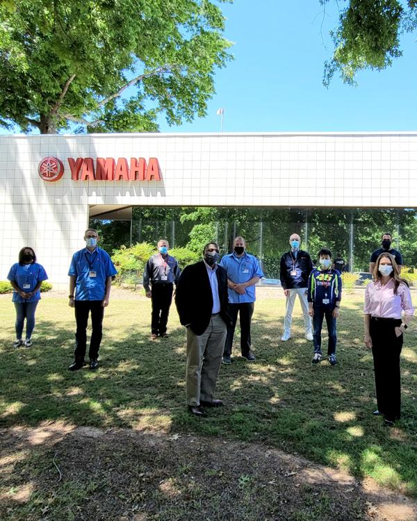 The Team at Yamaha